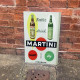 Martini Vermouth Sweet Dry Advert - Metal Advertising Wall Sign