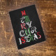 Merry Christmas Chalkboard - Metal Typography Wall Sign