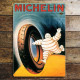 Michelin Tires- Metal Advertising Wall Sign