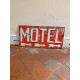 Motel arrow  - Reroduction Vintage Metal Wall  Sign