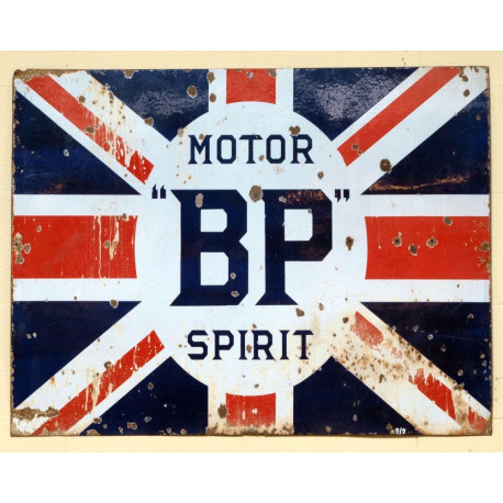 Motor BP Spirit - Metal Advertising Wall Sign