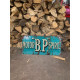 Motor BP Spirit Blue - Metal Advertising Wall Reprocuction Sign