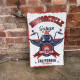 Motorcycle gangs Motorbike garage - Metal Retro Wall Sign