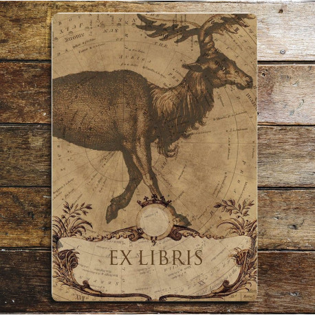 Mythical deer - Metal Humour Wall Sign