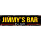 Name Bar Personlised Custom Your Any Text Metal Long Sign Plaque