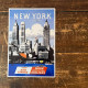 New York - Metal Travel Wall Sign