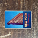 New York The Wonder City - Metal Travel Wall Sign