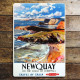 Newquay British Railways Southern Region- Metal Travel Wall Sign