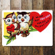 No One But You-Hoo For My Valentines - Metal Valentines Wall Sign