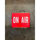 On Air , Music Radio - Metal Travel Wall Sign