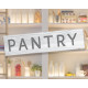 Pantry Famhouse Kitchen Door Metal Sign Plaque