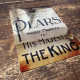 Pear King Pub Bar Mirror  - Mirroed Metal Wall Sign