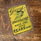 Pears Soap Moringing Have you Used Bath Vintage Advert Advetisement Metal sign Bathroom