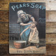 Pears Soap You Dirty Boy - Metal Advertising Wall Sign