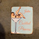 Personalised Cocktail Princess - Metal Humour Wall Sign