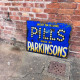 Pills Parkinson - Metal Advertising Wall Sign