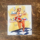 Pinup Girl Kitchen Cocktail - Metal Pin Up Girl Wall Sign