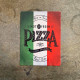 Pizza Italy - Metal Wall Sign