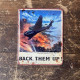 RAF back them up Plane - Metal Sign Plaque