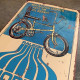 Retro Chopper Raleigh Bike Metal Sign Humorous Plaque