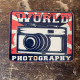 Retro World Photography Tin Sign Metal Sign Plaque