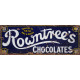 Rowntrees Chocolates Blue - Metal Advertising Wall Sign