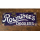 Rowntrees Chocolates Blue - Metal Advertising Wall Sign