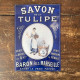 Savon De La Tulipe - Metal Advertising Wall Sign