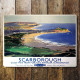 Scarborough Rail Britsish Railways - Metal Travel Wall Sign