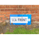 Sea Front 24  Metal Wall Sign