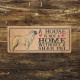 Shar pei Dog Metal Sign Plaque - A House Is Not a Home without a