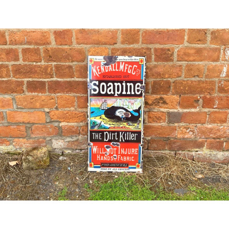 Soapine The dirt Killer 24  Metal Wall Sign