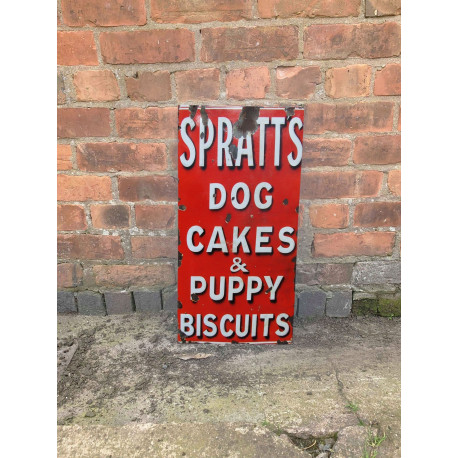 Spratt Dog Cakes 24  Metal Wall Sign