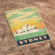 Sydney Australia - Metal Travel Wall Sign