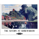 The Severn At Shrewsbury British Railways - Metal Travel Wall Sign