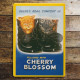 There&#039;s Real Comfort In Polished With Cherry Blossom - Metal Advertising Wall Sign