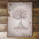 Tree Of Life  Metal Wall Sign Plaque