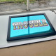 Trouble Mirror  - Mirroed Metal Wall Sign