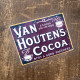 Van Houtens Cocoa - Metal Advertising Wall Sign