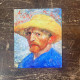 Vincent Van Gogh Self Potrait - Metal Fine Art Wall Sign