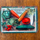 Vintage Veg Vegetable  - Metal Sign Plaque