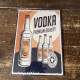 Vodka  Bar Retro Tin Sign Metal Sign Plaque