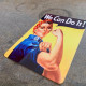 We Can Do It ! - Metal Humour Wall Sign