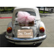 Wedding Just Married Car  -  Metal Wall Sign