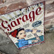 Welcome To Garage Metal Sign Plaque