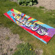 Welcome To The Circus -  Total Size 24x 95 inches - Made of 3 signs 24x31.6inch