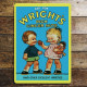 Wrights Ginger Nuts - Metal Advertising Wall Sign