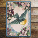 Yellow Bird Collage - Metal Humour Wall Sign