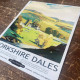 Yorkshire Dales Britsish Railways - Metal Travel Wall Sign