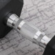 12.5KG Single Rubber Hex Dumbbell Portable Hand Weights Dumbbell Home Gym